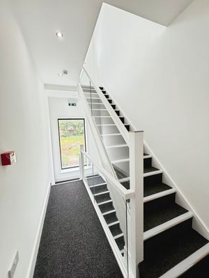 Communal stairs- click for photo gallery